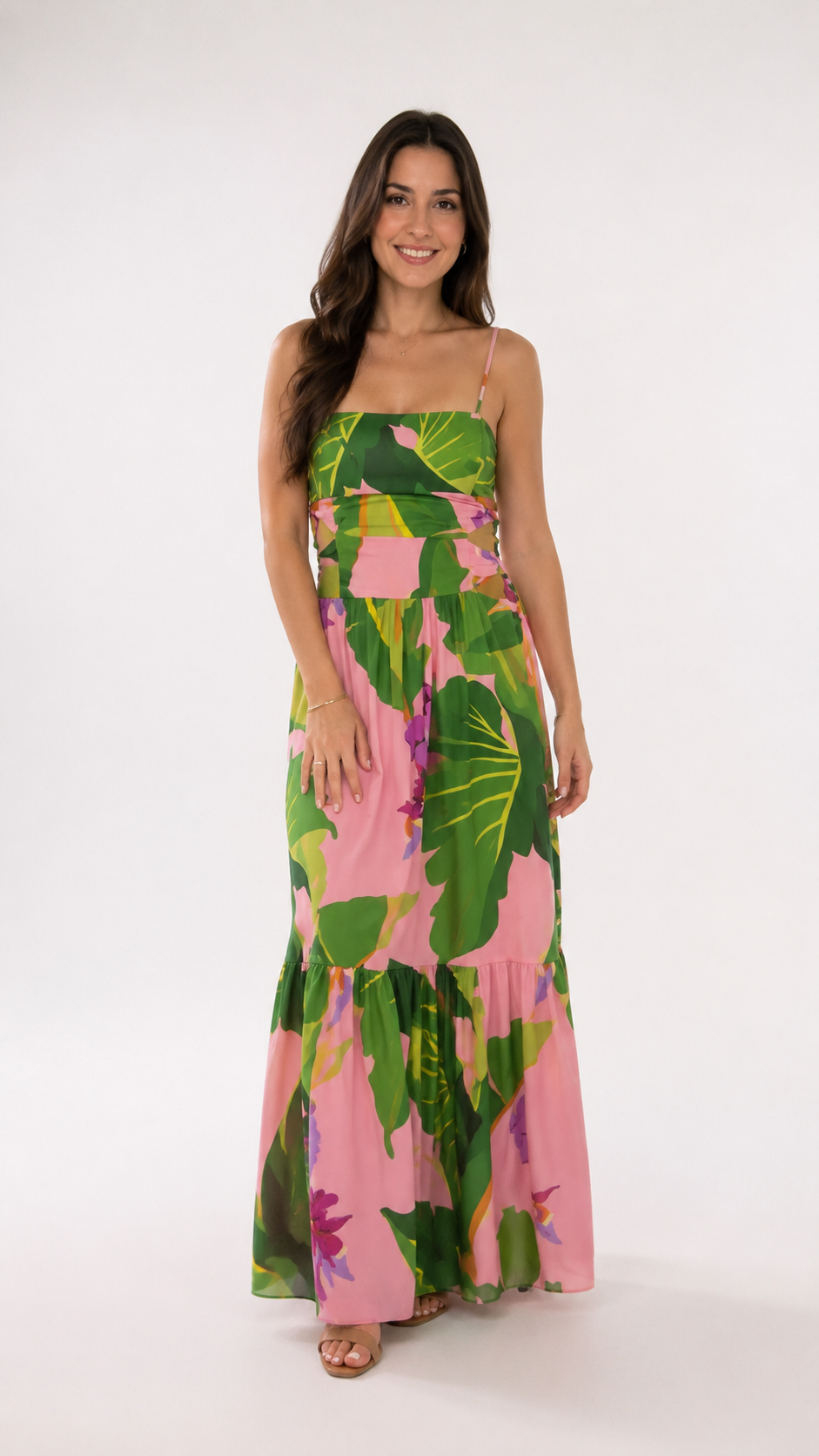 Vestido Cropped Recortes Tropicalist Farm