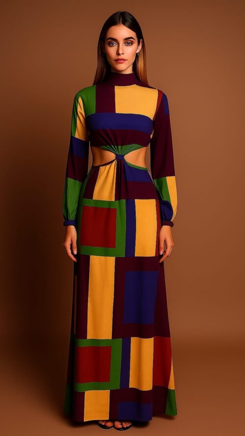 Vestido Longo Vazado Cacay R:102031