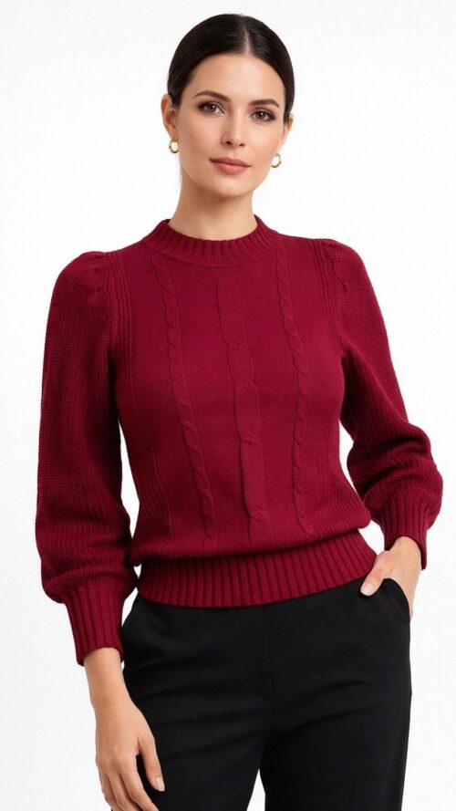 Blusa Tricot Fang 3 Tranças - Donna Liss