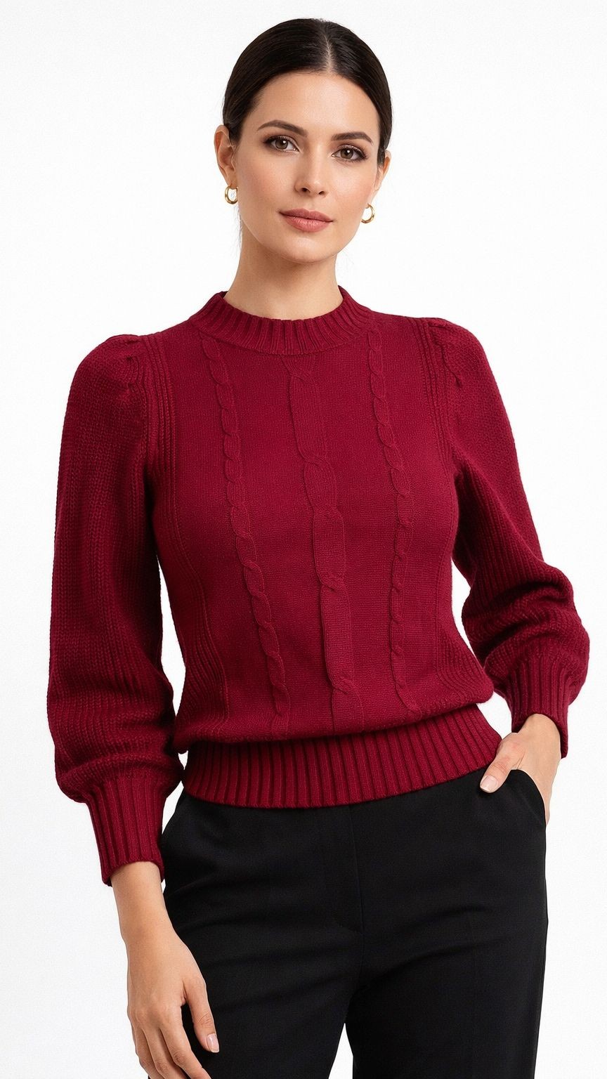Blusa Tricot Fang 3 Tranças - Donna Liss