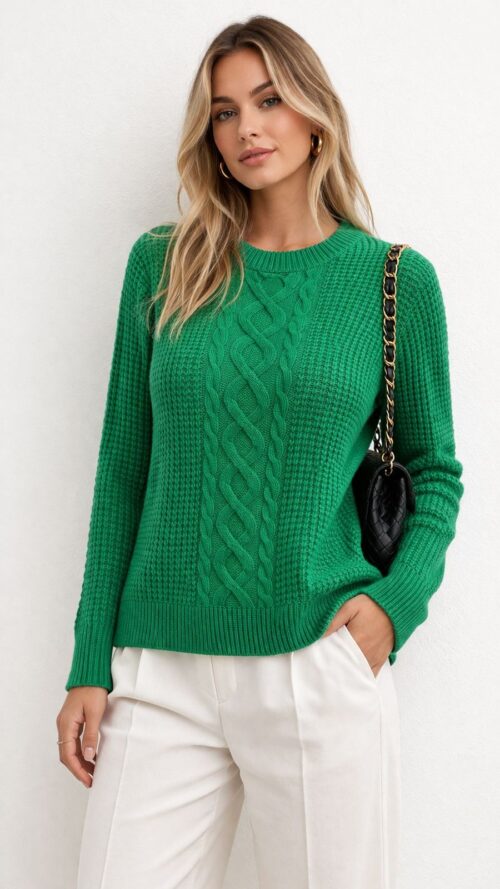 Blusa Tricot Fang 2 Tranças - Donna Liss