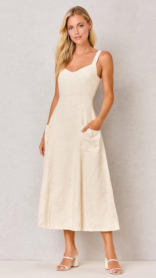 Vestido Max Midi Recortes Cacay R:102825