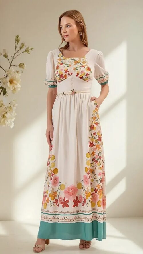 Vestido Longo Meu Pé de Laranja Lima Antix R:082762
