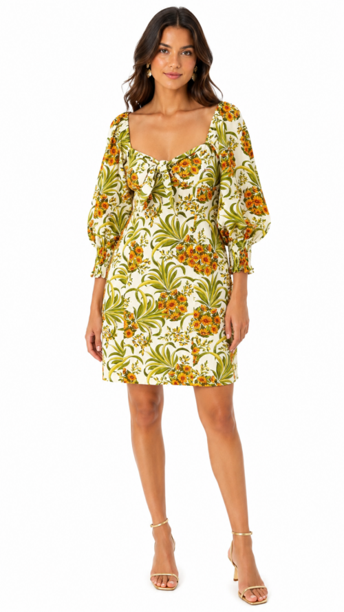 Vestido Curto Abacaflor Farm R:337824