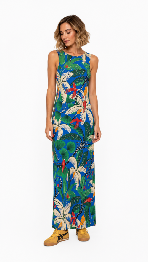 Vestido Longo Ilha Da Noite Farm R:340152