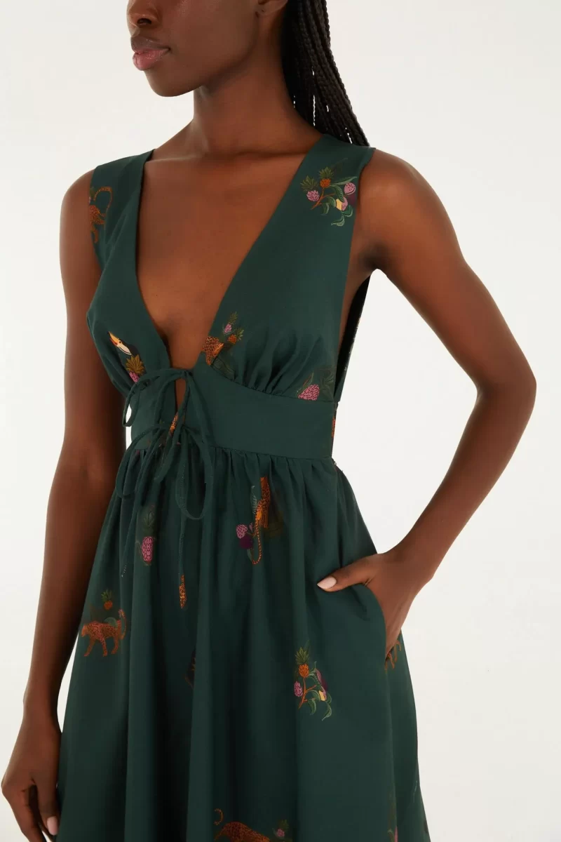Vestido Longo Florestinha Farm R:343383 - Image 3