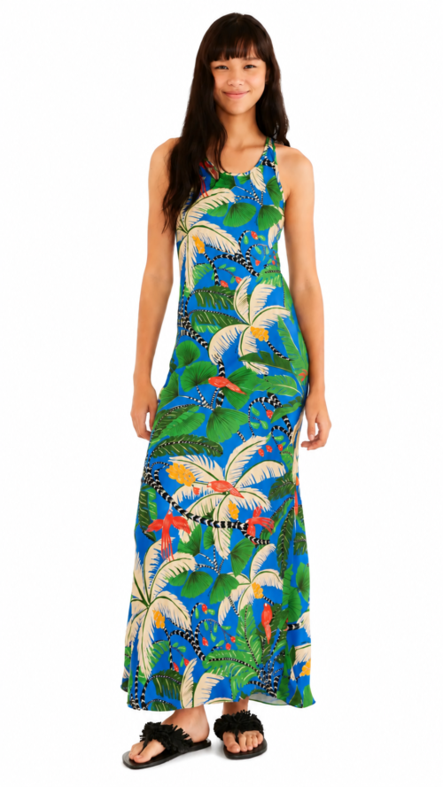 Vestido Longo Ilha Da Noite Farm R:340152