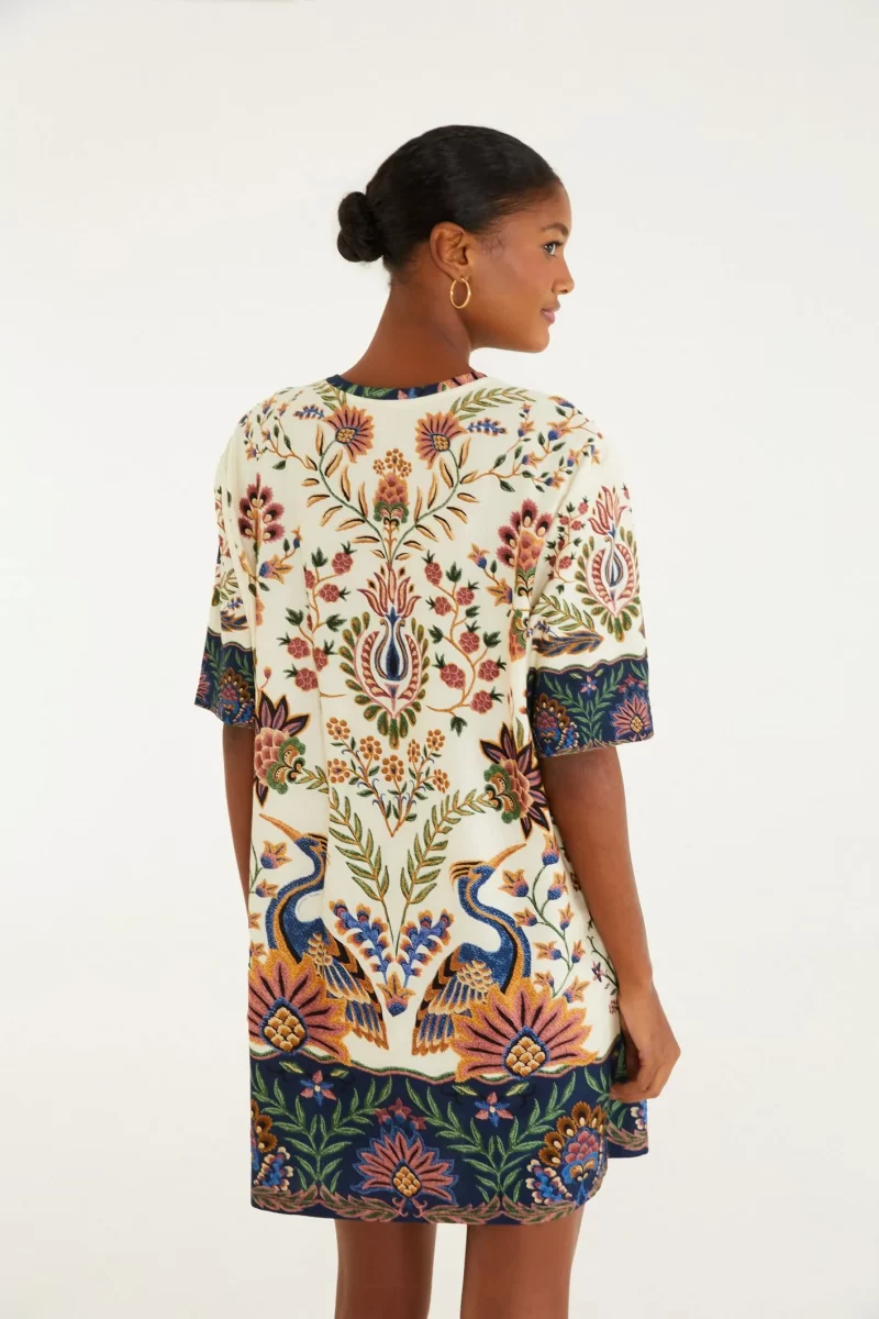 Vestido T-shirt Basico Jardim Maravilhoso Farm R:342160 - Image 2
