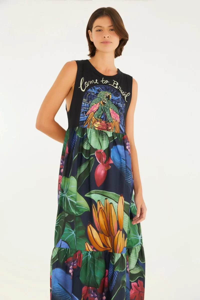 Vestido Cropped Friozinho Bom Farm R: 344247 - Image 4