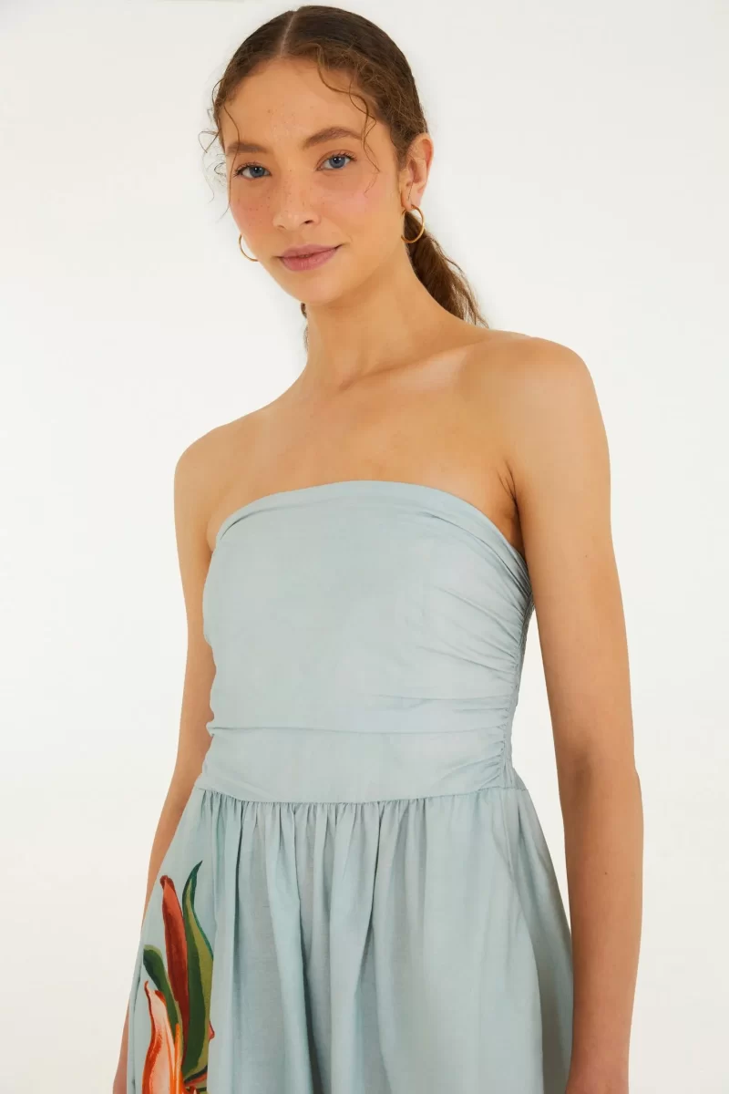 Vestido Estampado Folhagem De Inverno Farm R:343939 - Imagem 3