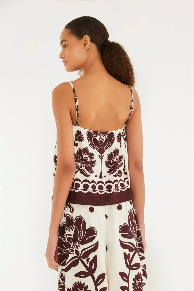 Blusa Alça Floral Arabesque Farm R:342518 - Image 2