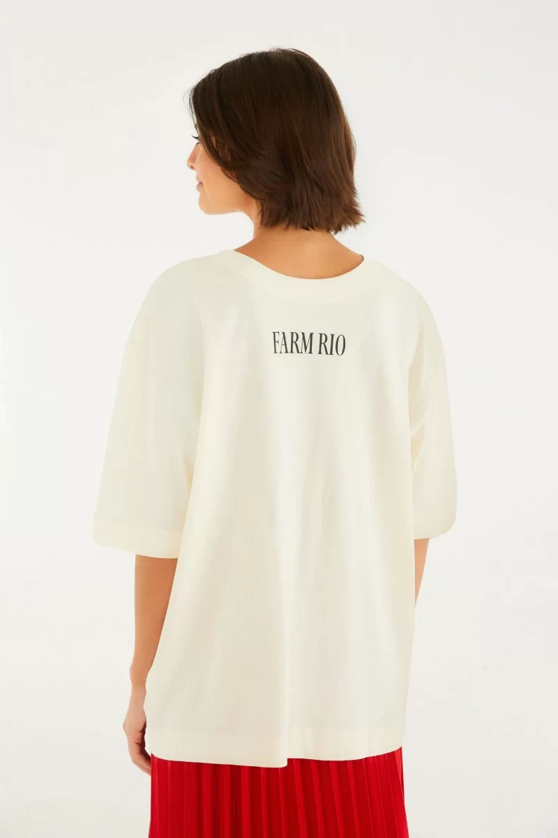 T-shirt Over Farm Rio Rosa R:344245 - Image 2