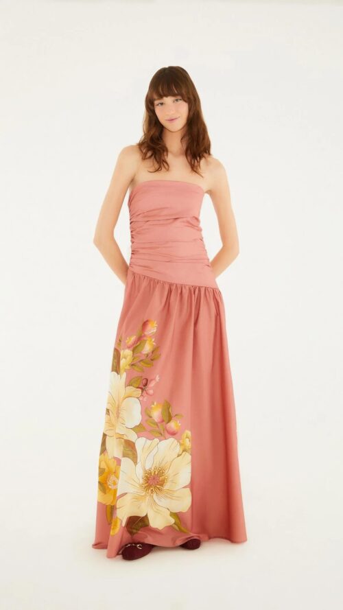 Vestido Cropped Romance De Flor Farm R:342530