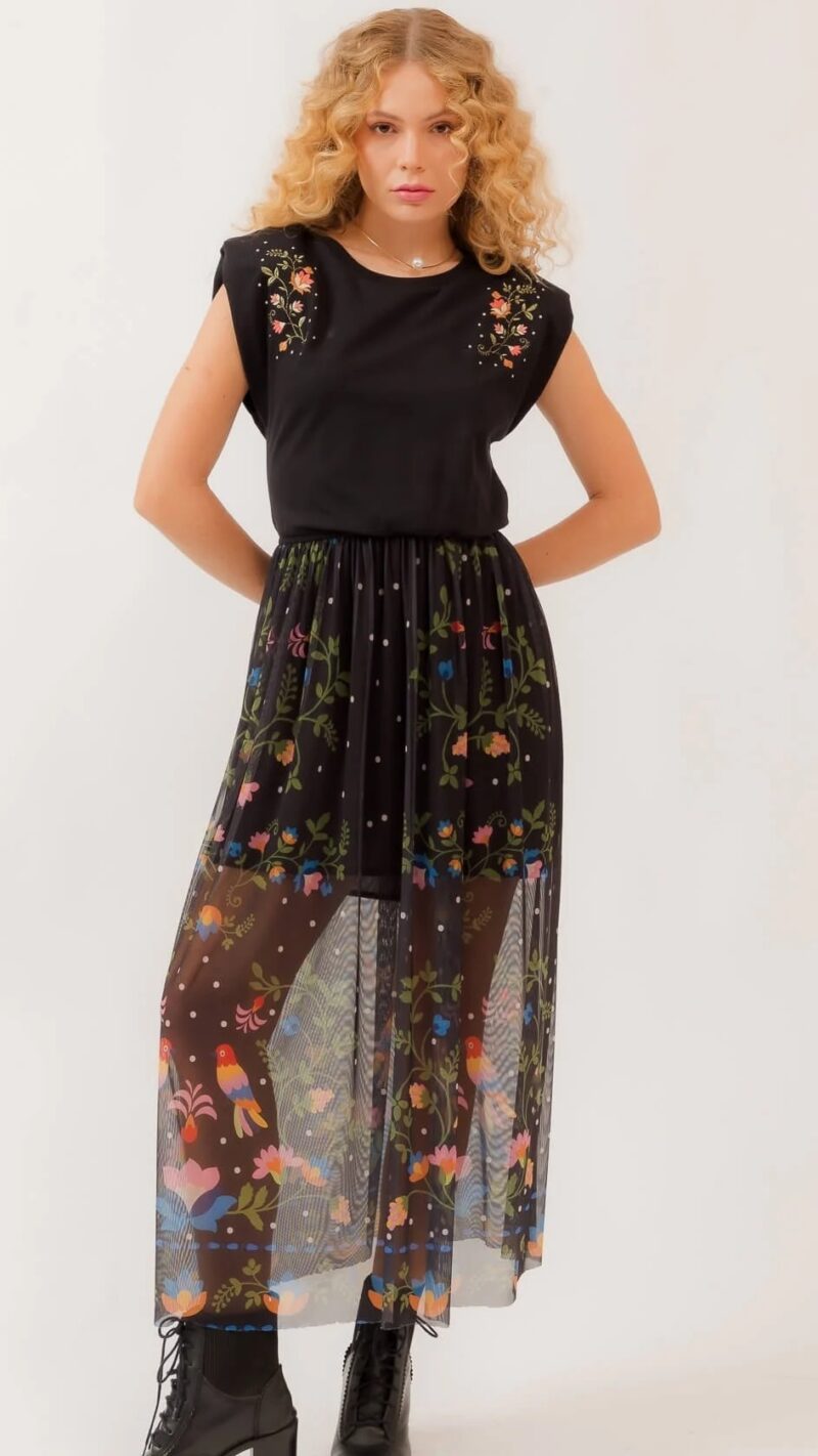 Vestido Super Midi Guarani Antix R:082799