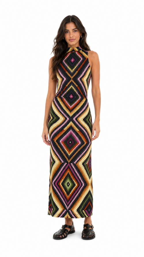 Vestido Midi Pretti Farm R:342352