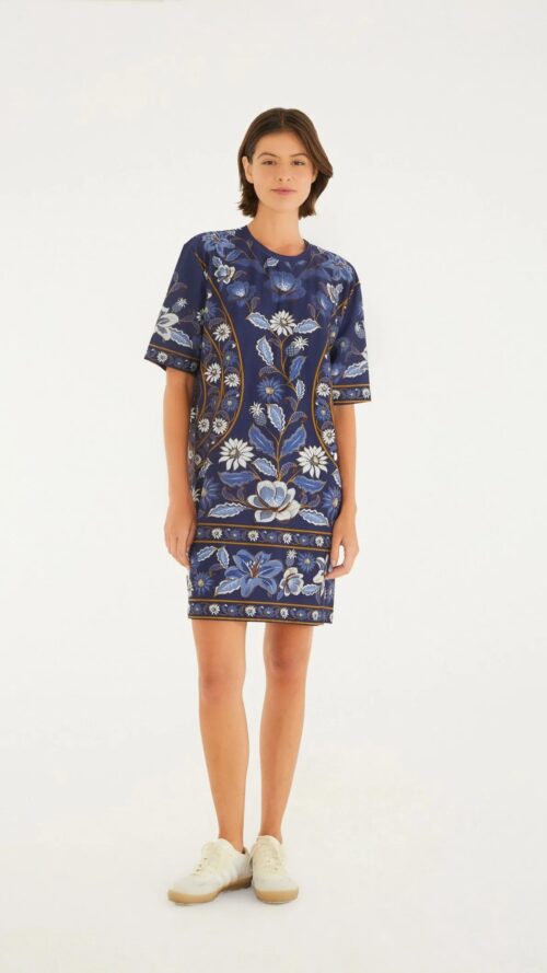 Vestido T-shirt Básico Marcelle Farm R:342161