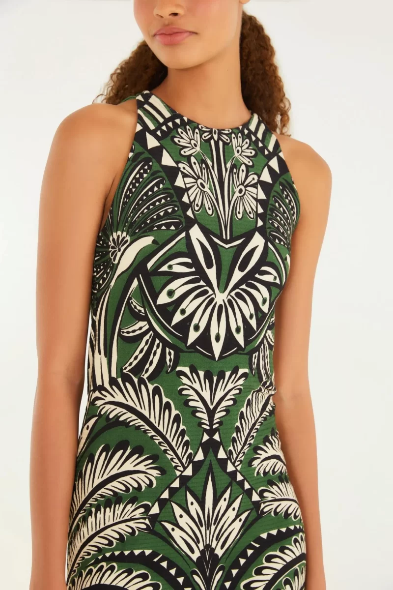 Vestido Midi Balamana Farm R:342349 - Imagem 4