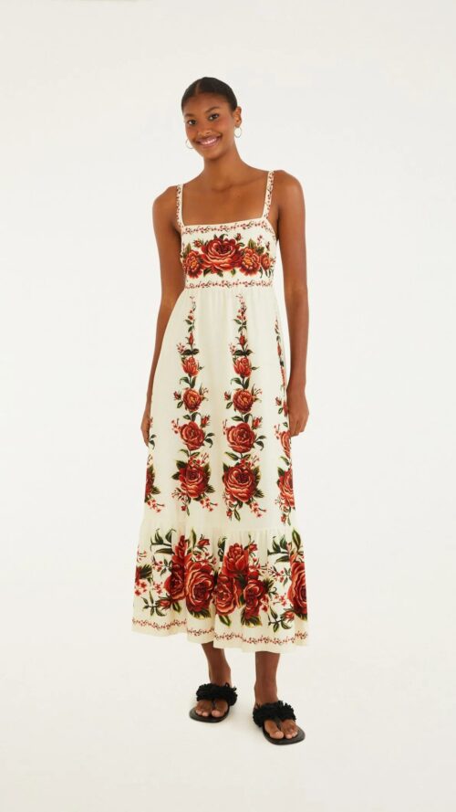 Vestido Cropped Rosalia Farm R:343135