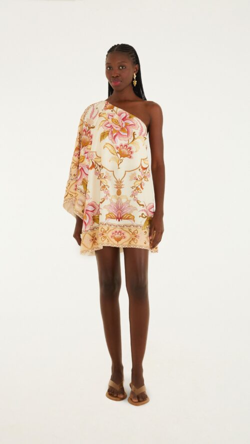 Vestido Curto Jardim Majestoso Farm R:346204