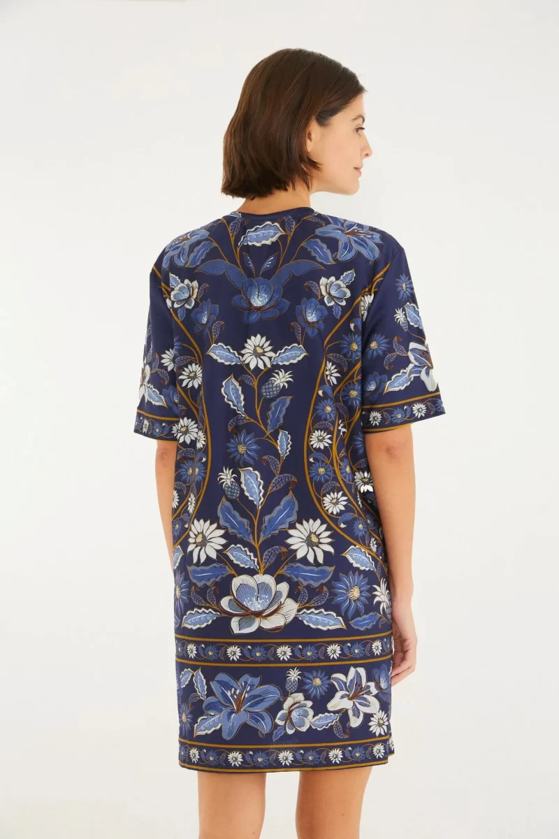 Vestido T-shirt Básico Marcelle Farm R:342161 - Imagem 2