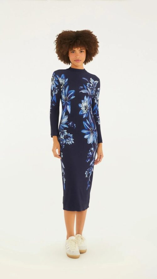 Vestido Midi Floral Tati Farm R:342359