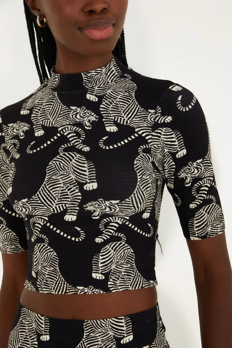 Blusa Cropped Tigres Farm R:344197 - Imagem 3