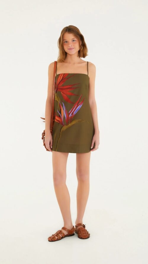 Vestido Curto Maxi Estrelicia Farm R:346332