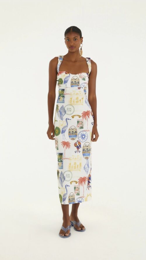 Vestido Tropical Vintage Farm R:346254