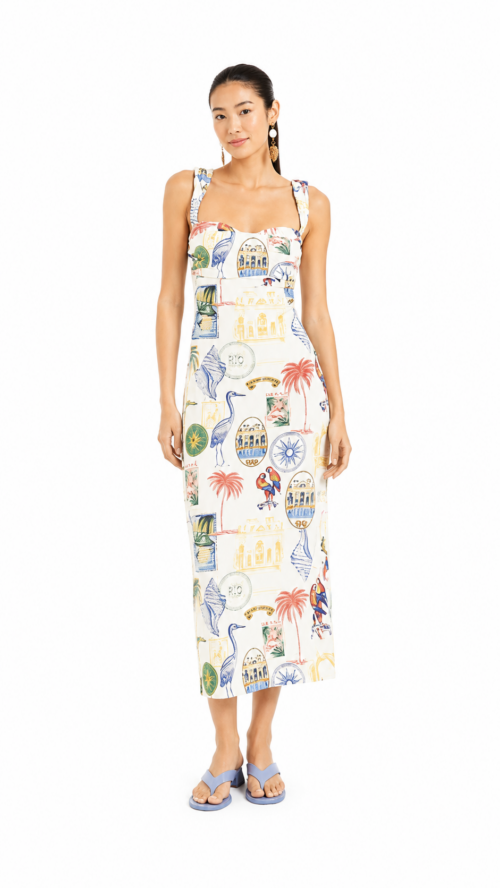 Vestido Tropical Vintage Farm R:346254