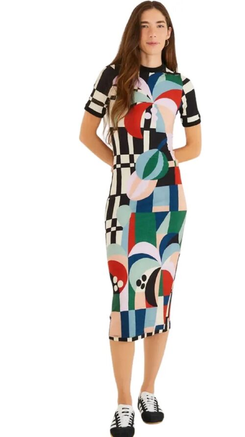 Vestido Midi Recanto Dos Coqueiros Farm R:347656