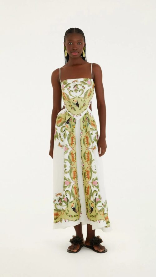 Vestido Lenço Floresta Docê Farm R:346734