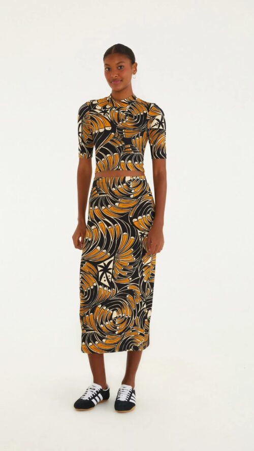 Blusa Cropped Leque De Tucano Farm R:347664