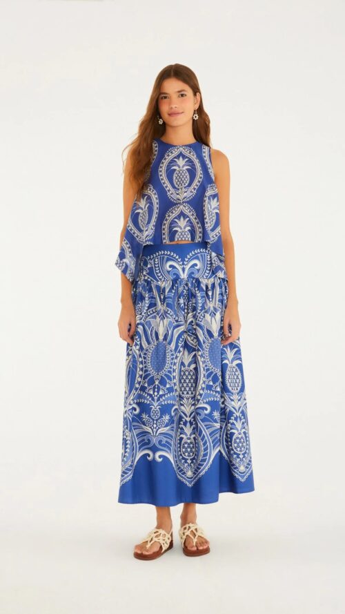 Blusa Relicario De Abacaxi Farm R:355100