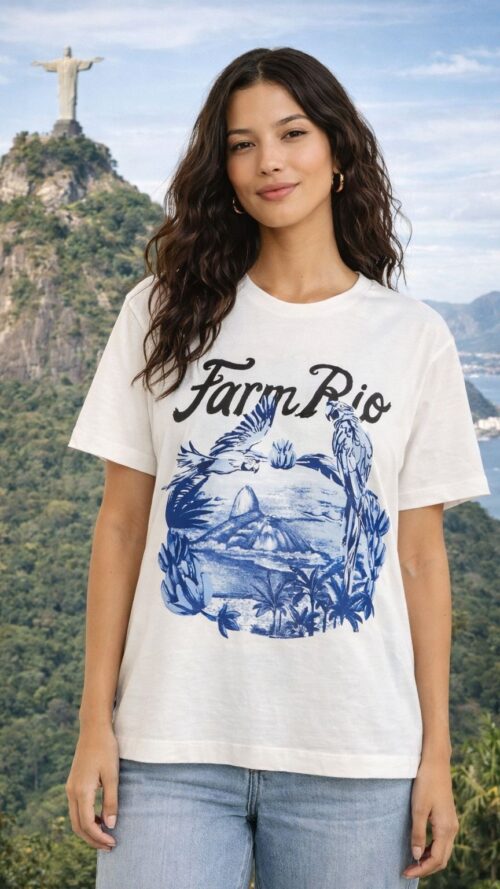 T-shirt Fit Portal Araras Farm R:358768