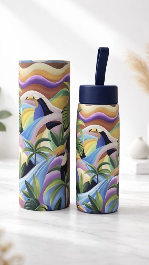 Garrafa Farm Que Sede 500 ML Universitária R:78331173