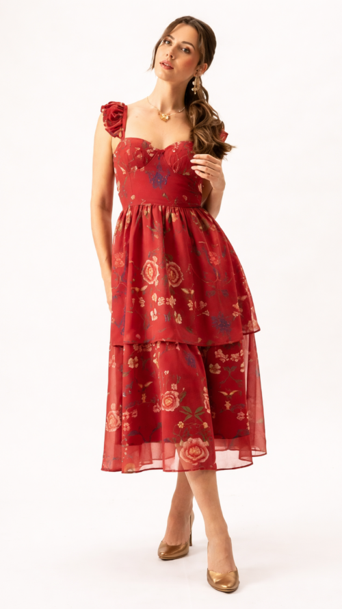 Vestido Midi Rubi Antix R:082952