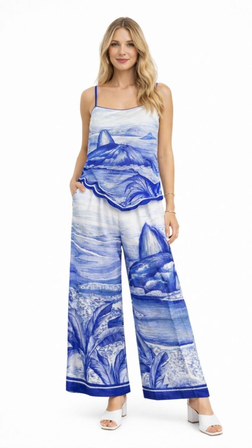 Regata Estampada Rio Vintage Farm R:356686