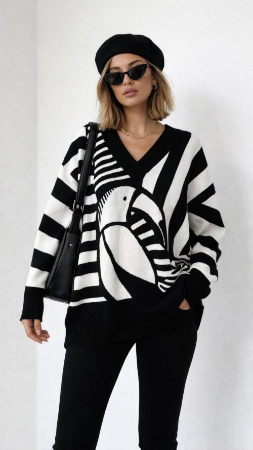 Pull Tricot Decote V Tuca Legal Farm R:355991