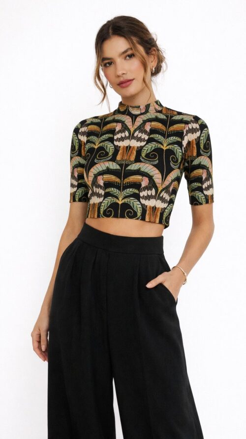 Blusa Cropped Tucano Real Farm R:358159