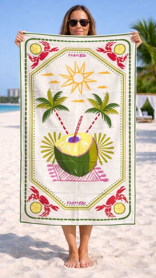 Toalha Tchibum Cheiro de Praia Bahia Farm R:360314