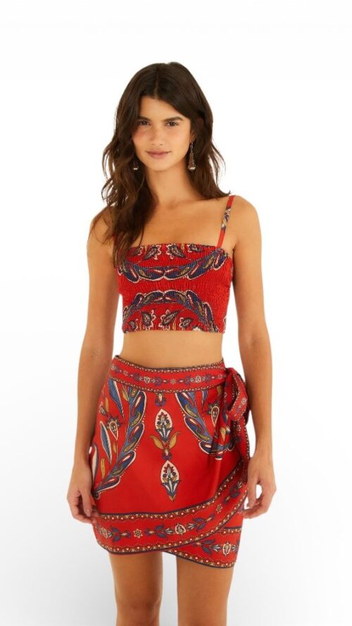 Saia Transpassada Sonho De Pavao E Farm R:359360