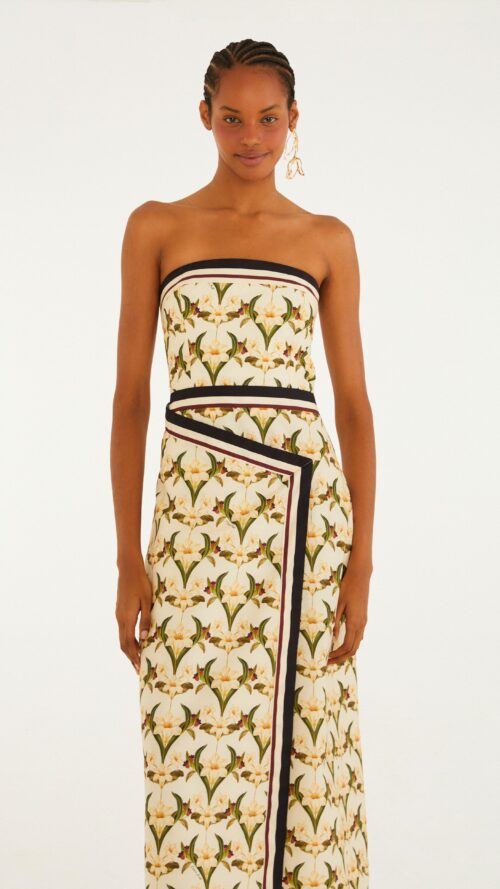 Vestido Cropped Lenco Polina Farm R:360651