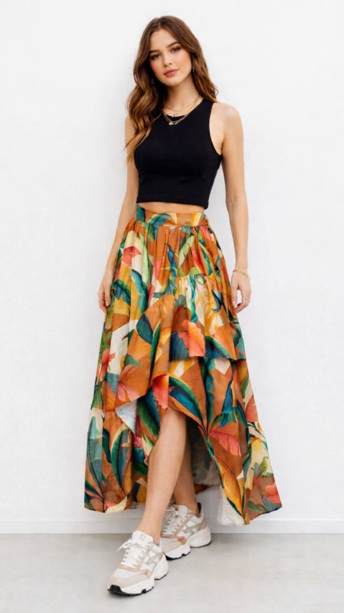 Saia Longa Mata Alta Farm R:346431