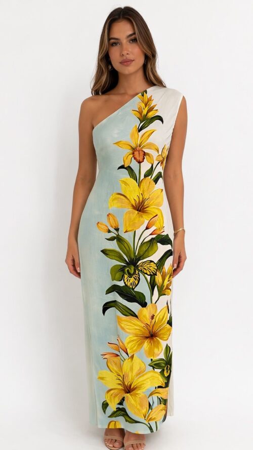 Vestido Ombro So Floral Samanta Farm R:359956