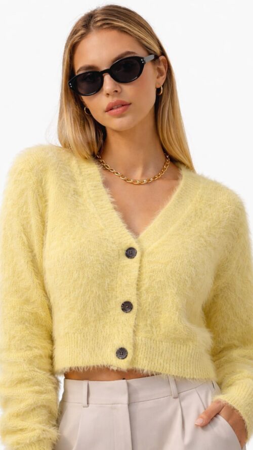 Cardigan Curto Pelinho Farm R:357276