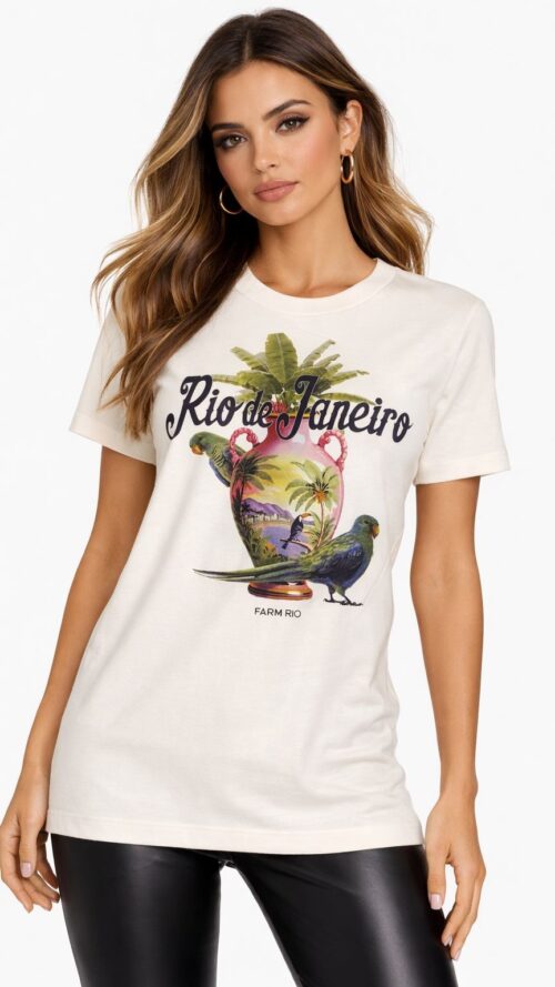 T-Shirt Fit Vaso do Rio Farm R:368749