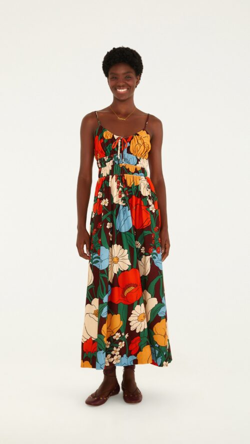 Vestido Cropped Floral Bucolico Farm R:361886