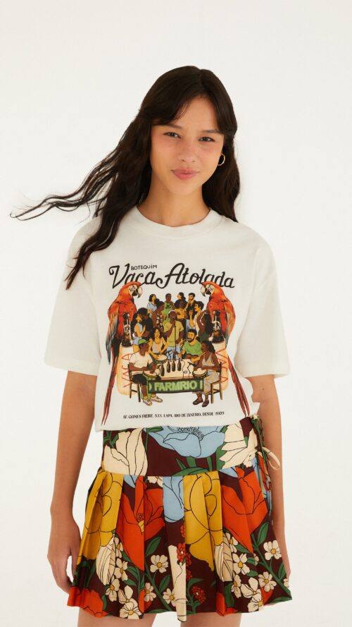 T-Shirt Média Bar Vaca Atolada Farm R:363338