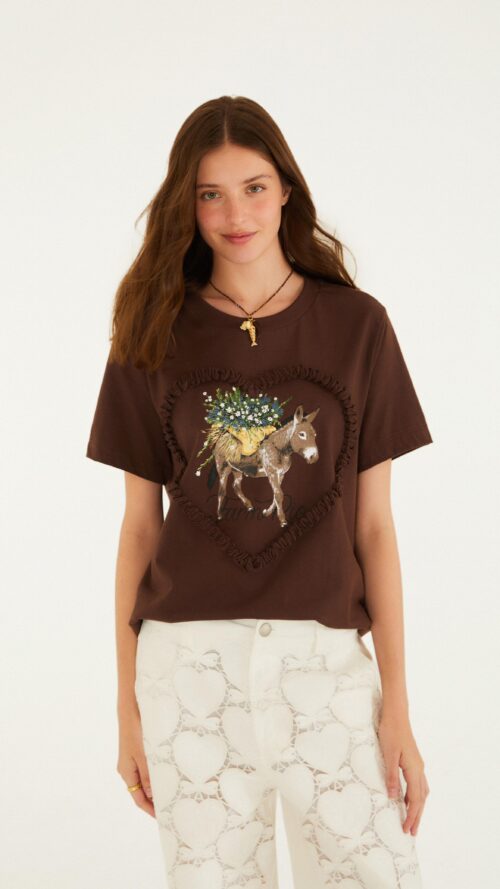 Tshirt Fit Burro Quando Foge Farm R:364040