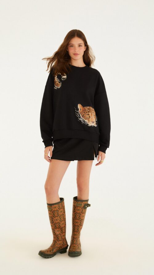 Casaco Moletom Onça Farm R:364100